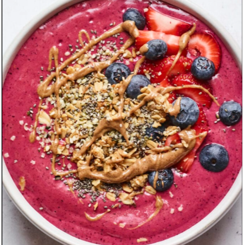 PB & J Smoothie Bowl Main Image